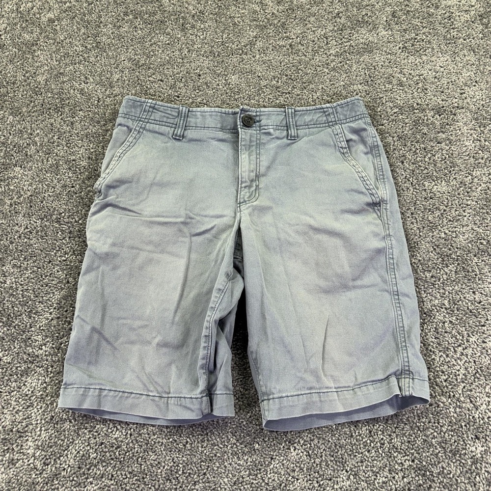 Urban Pipeline Shorts Mens 32 Gray Blue Chino UltraFlex Stretch Casual Summer